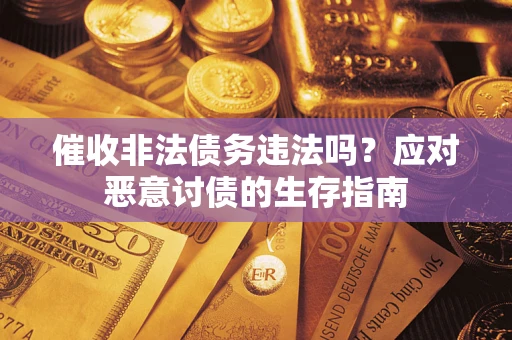 济南催收非法债务违法吗？应对恶意讨债的生存指南