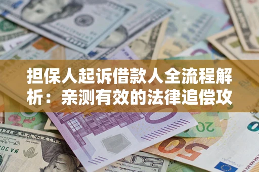 济南担保人起诉借款人全流程解析：亲测有效的法律追偿攻略
