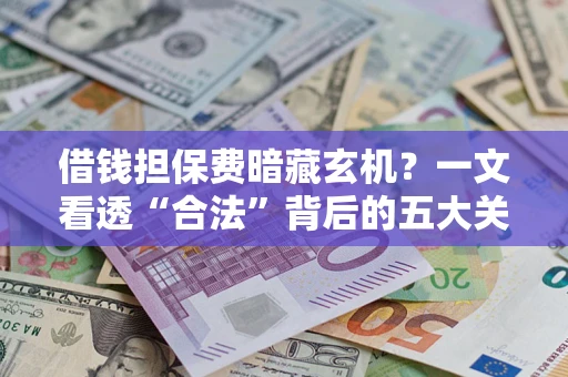 济南借钱担保费暗藏玄机？一文看透“合法”背后的五大关键陷阱
