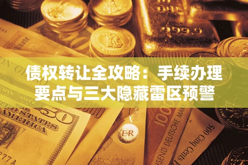 济南债权转让全攻略：手续办理要点与三大隐藏雷区预警
