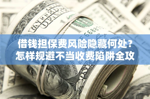 济南借钱担保费风险隐藏何处？怎样规避不当收费陷阱全攻略！